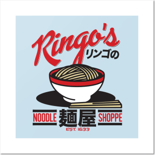 Ringo's Noodle Shop Posters and Art